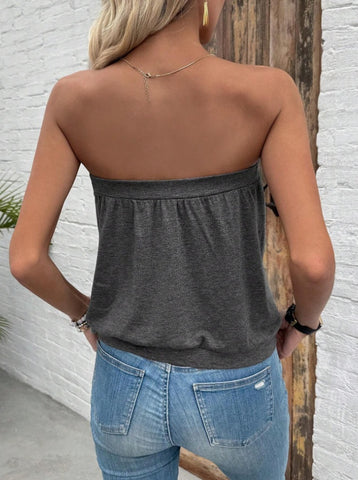 Women's Strapless Top